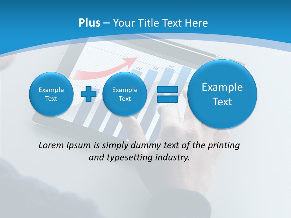 Marketing Monitor Online PowerPoint Template