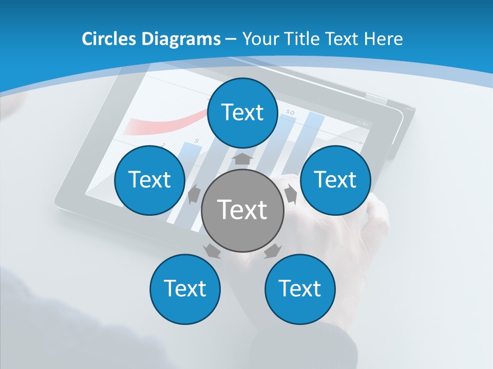 Marketing Monitor Online PowerPoint Template