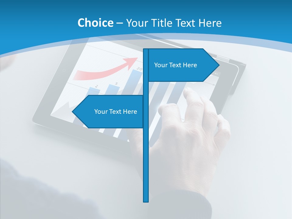 Marketing Monitor Online PowerPoint Template