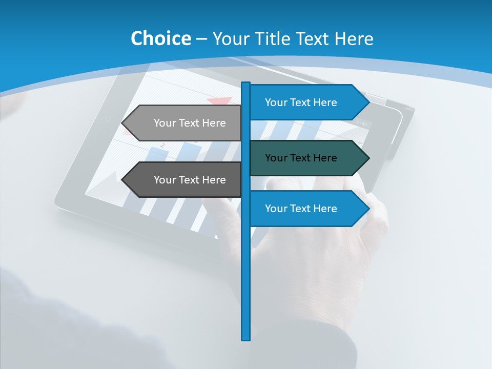 Marketing Monitor Online PowerPoint Template