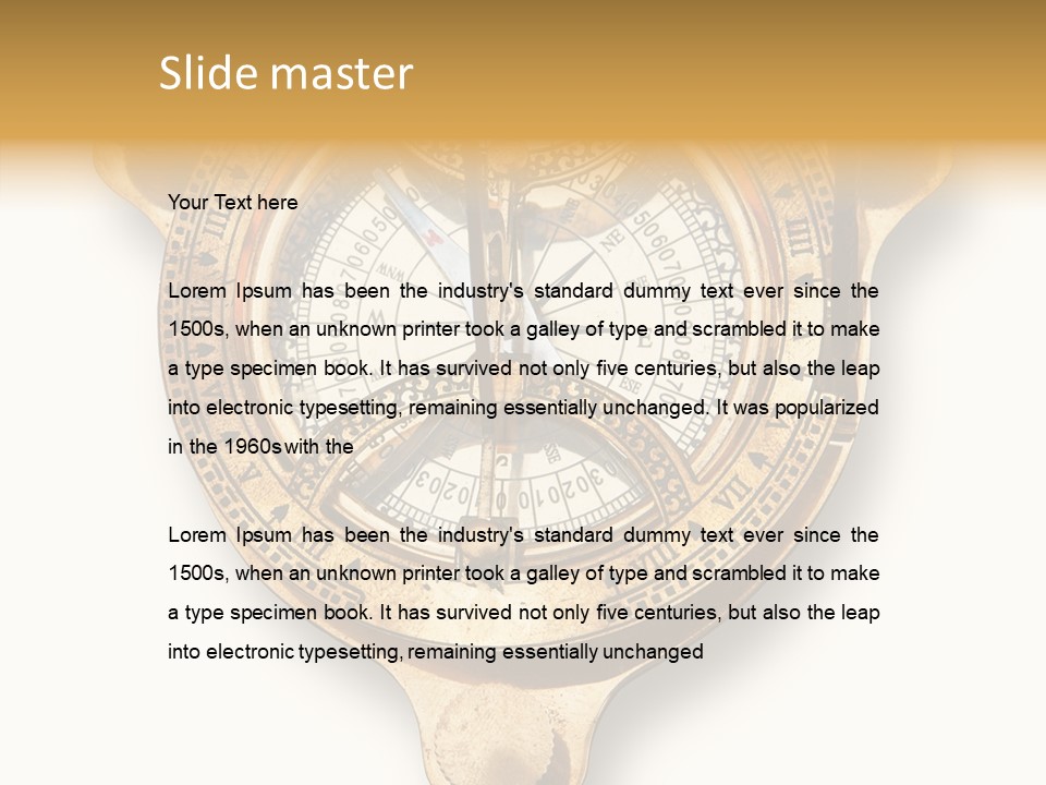 Latitude Seamanship Journey PowerPoint Template