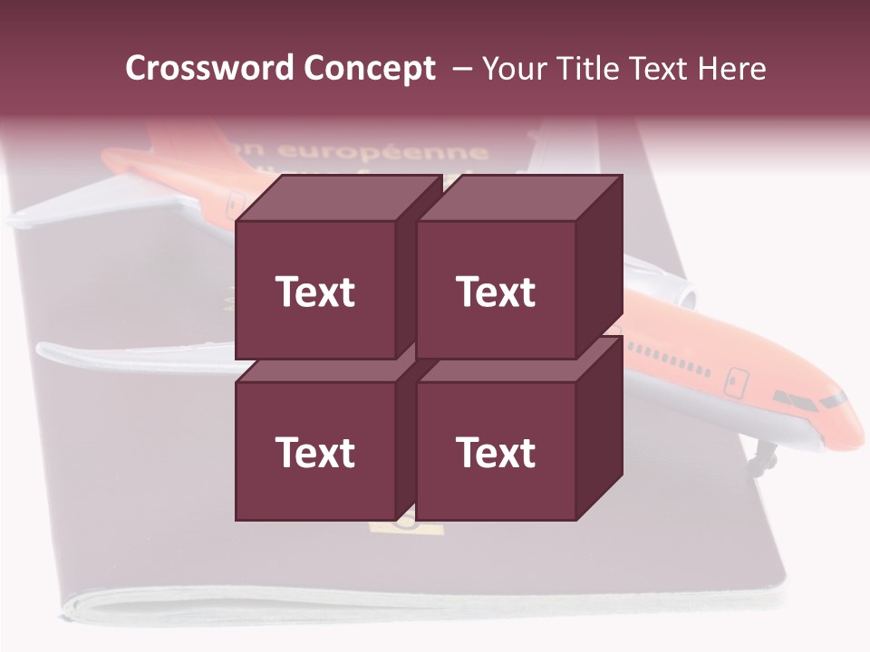 Jet Visas Boeing PowerPoint Template