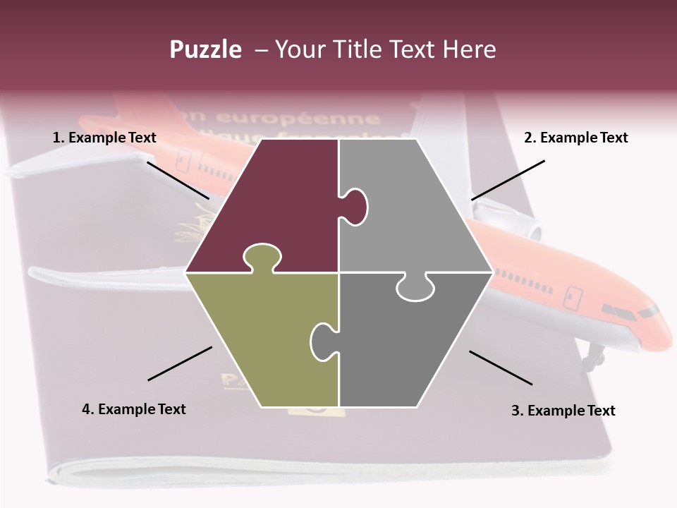 Jet Visas Boeing PowerPoint Template