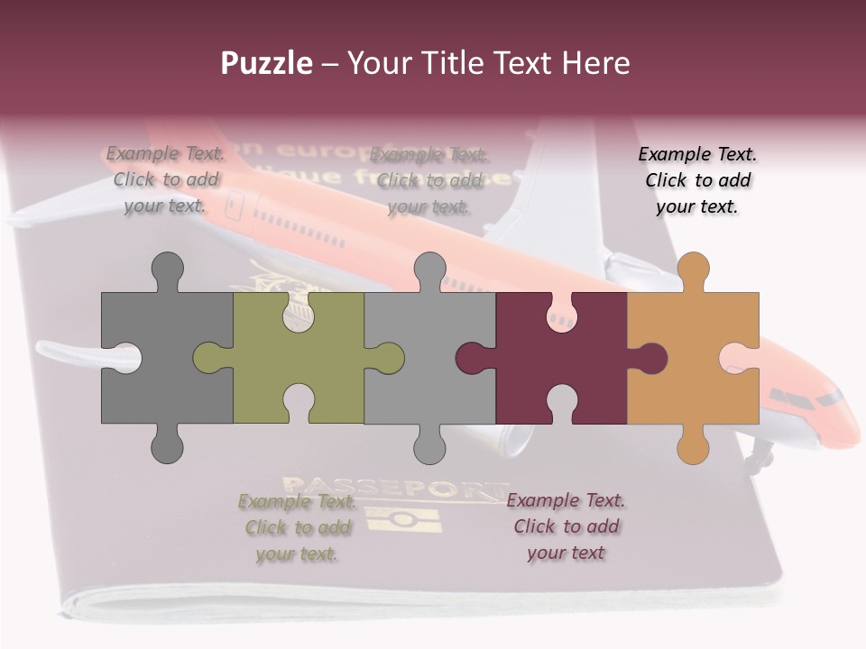 Jet Visas Boeing PowerPoint Template