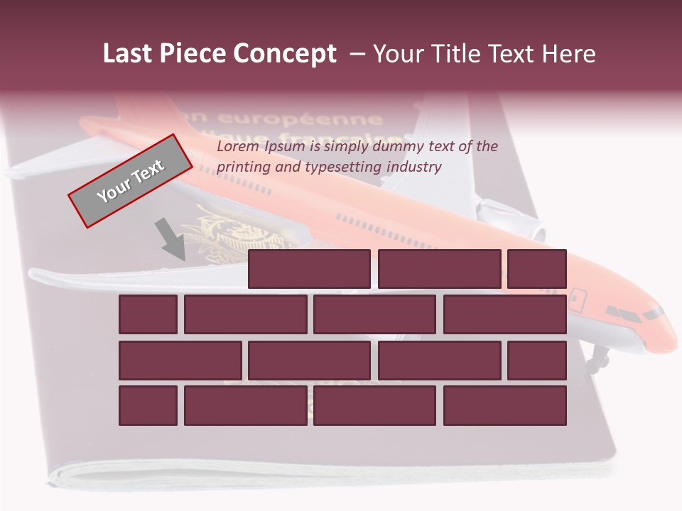 Jet Visas Boeing PowerPoint Template