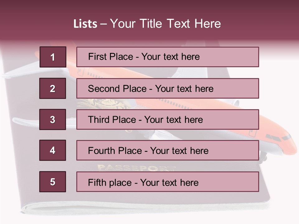 Jet Visas Boeing PowerPoint Template