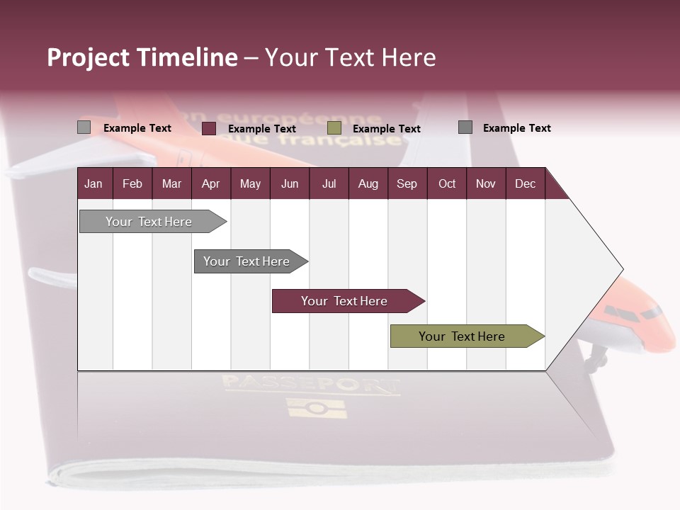 Jet Visas Boeing PowerPoint Template