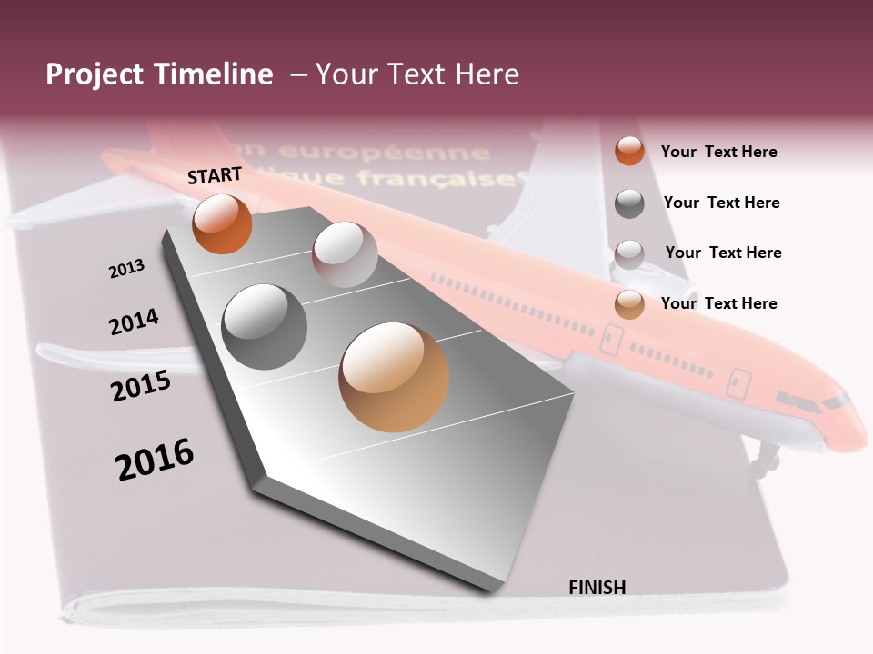 Jet Visas Boeing PowerPoint Template
