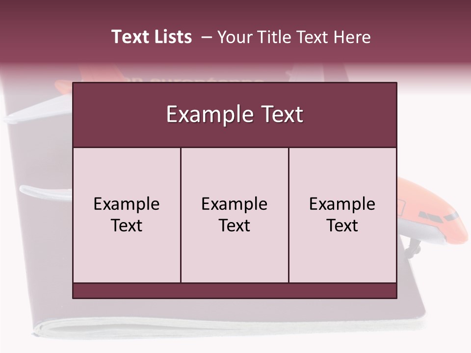 Jet Visas Boeing PowerPoint Template