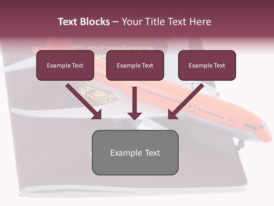 Jet Visas Boeing PowerPoint Template