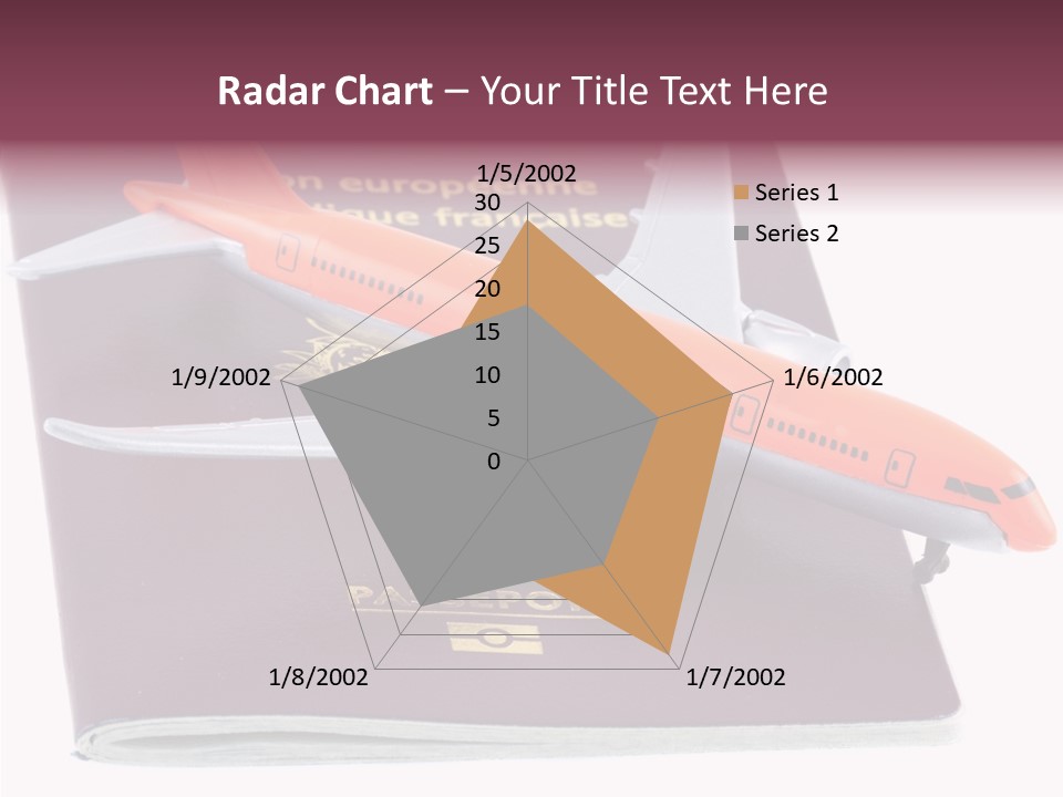 Jet Visas Boeing PowerPoint Template
