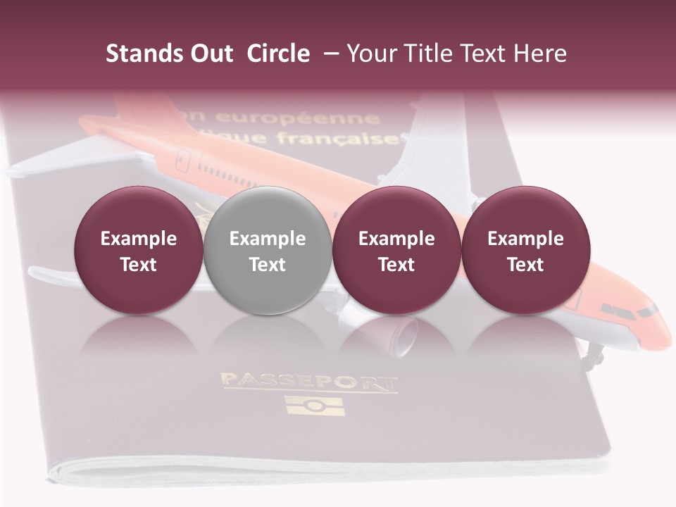 Jet Visas Boeing PowerPoint Template