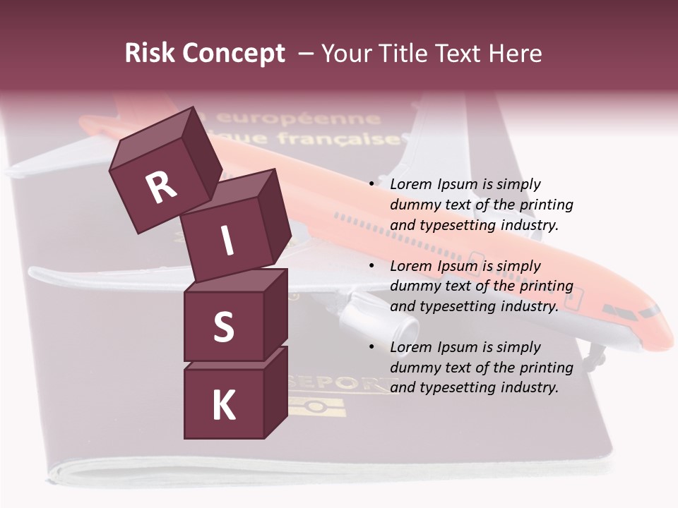 Jet Visas Boeing PowerPoint Template