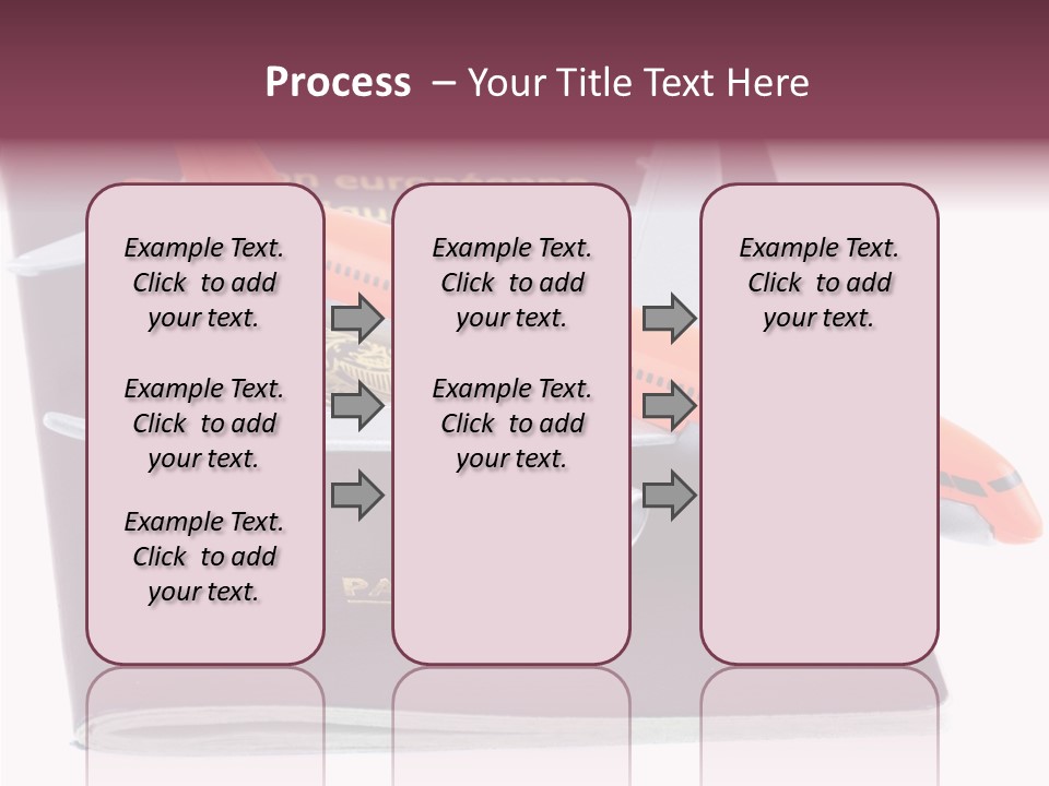 Jet Visas Boeing PowerPoint Template