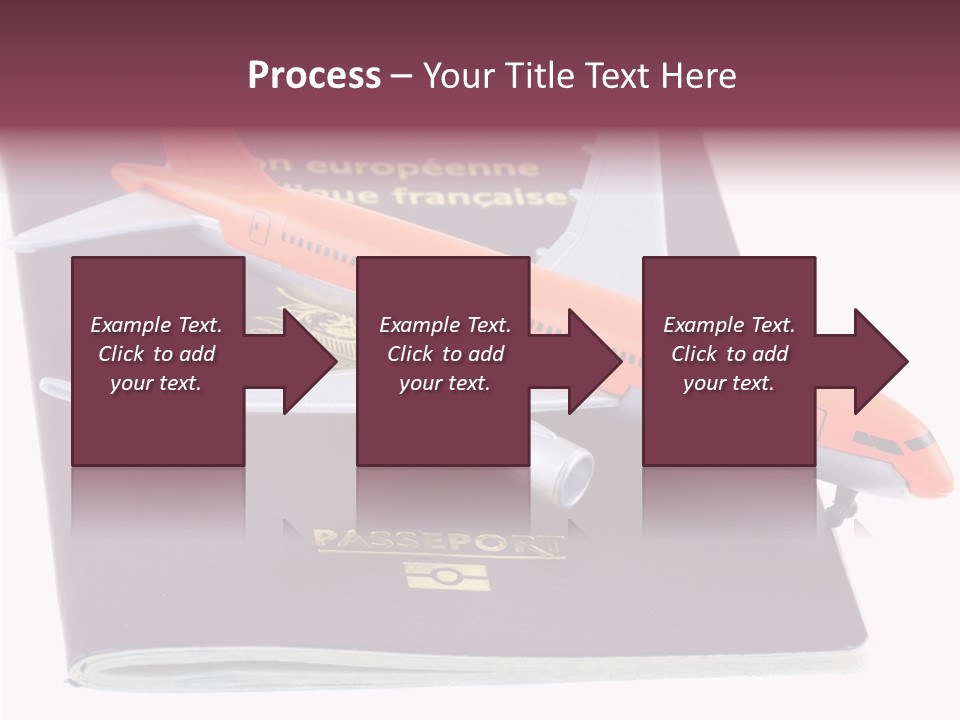Jet Visas Boeing PowerPoint Template