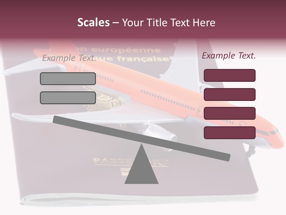 Jet Visas Boeing PowerPoint Template