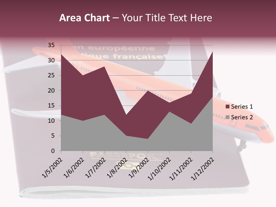 Jet Visas Boeing PowerPoint Template