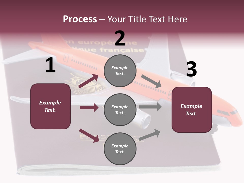 Jet Visas Boeing PowerPoint Template