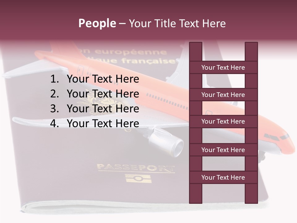 Jet Visas Boeing PowerPoint Template