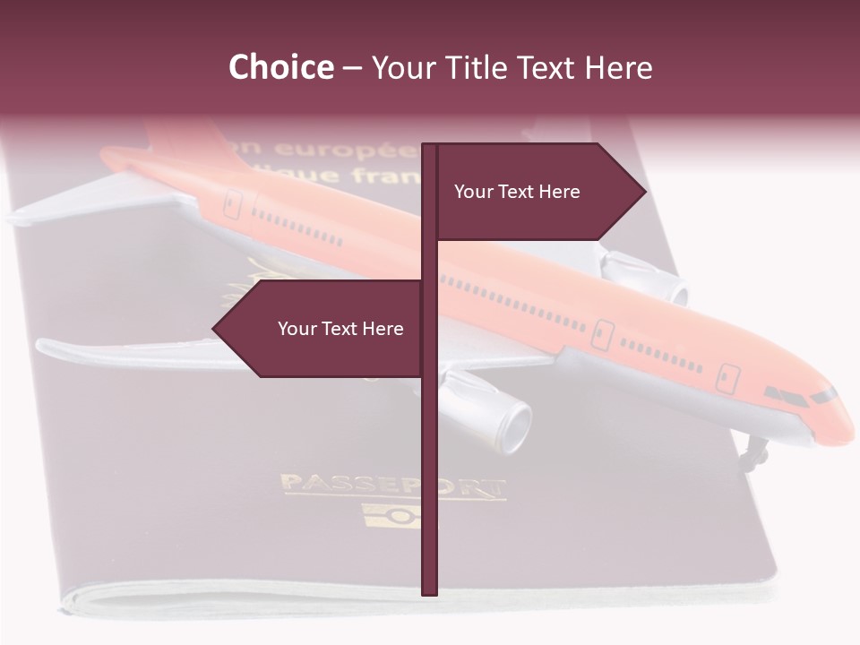 Jet Visas Boeing PowerPoint Template