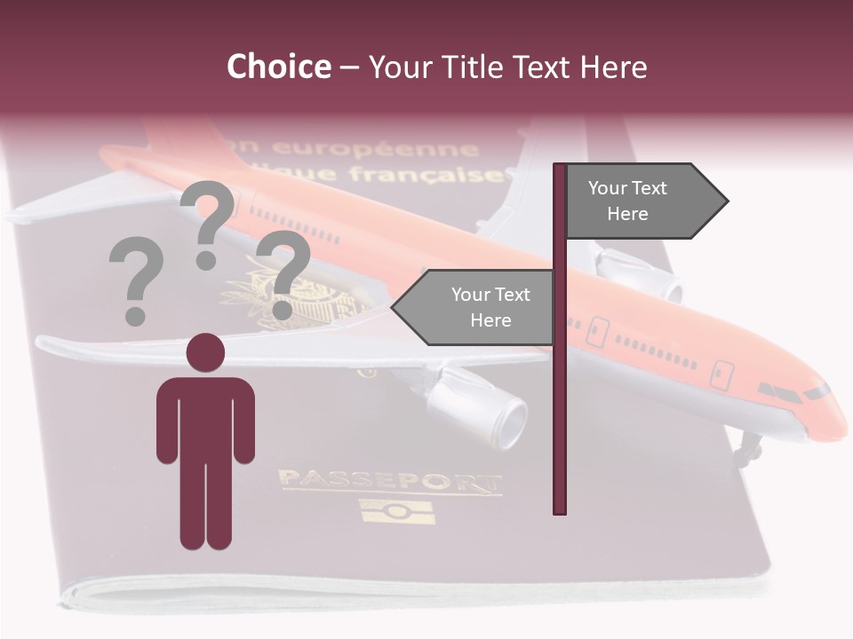 Jet Visas Boeing PowerPoint Template
