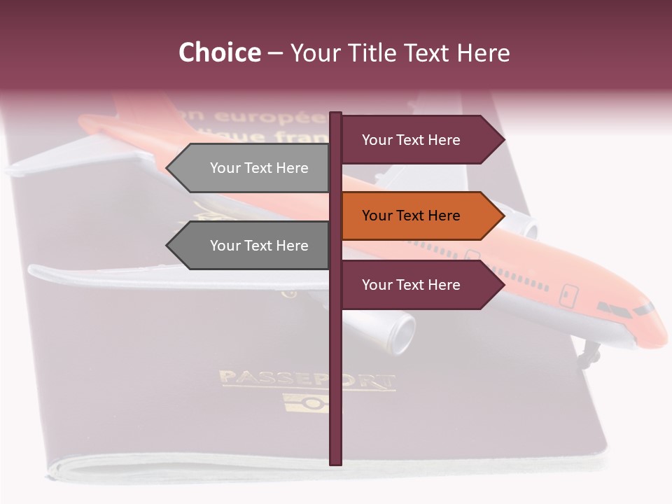 Jet Visas Boeing PowerPoint Template