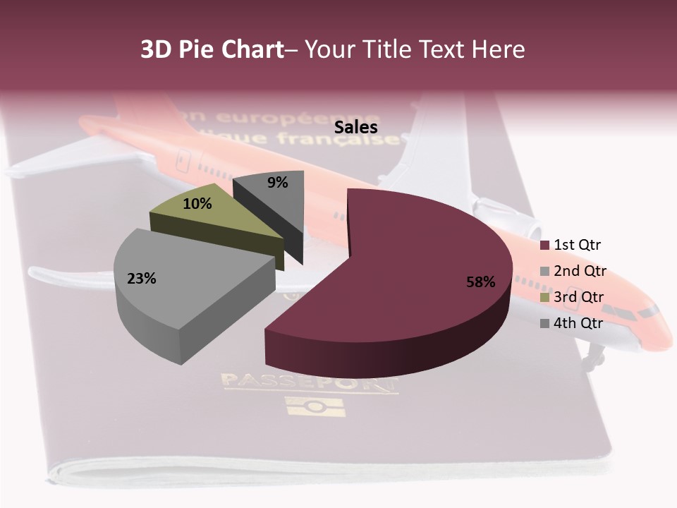 Jet Visas Boeing PowerPoint Template