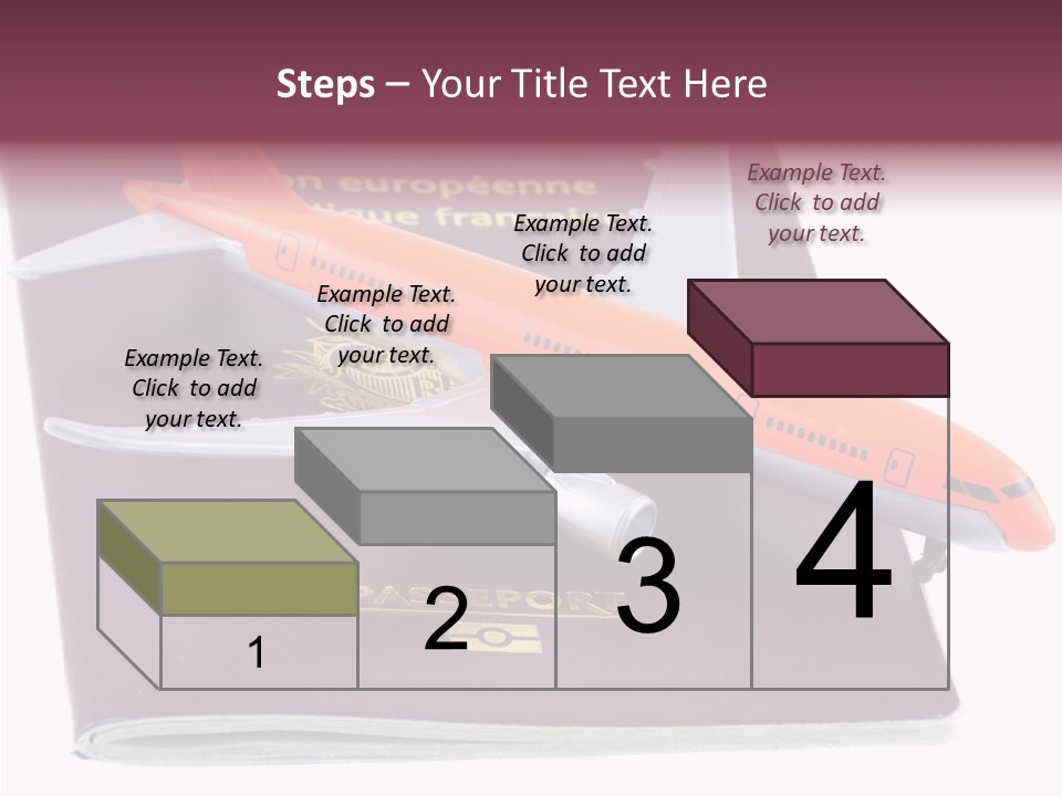 Jet Visas Boeing PowerPoint Template
