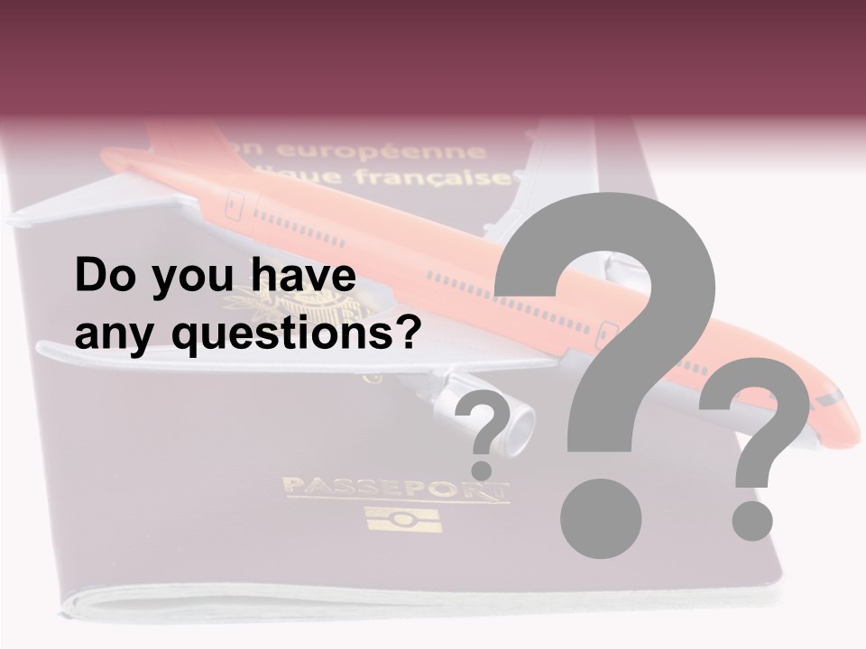 Jet Visas Boeing PowerPoint Template