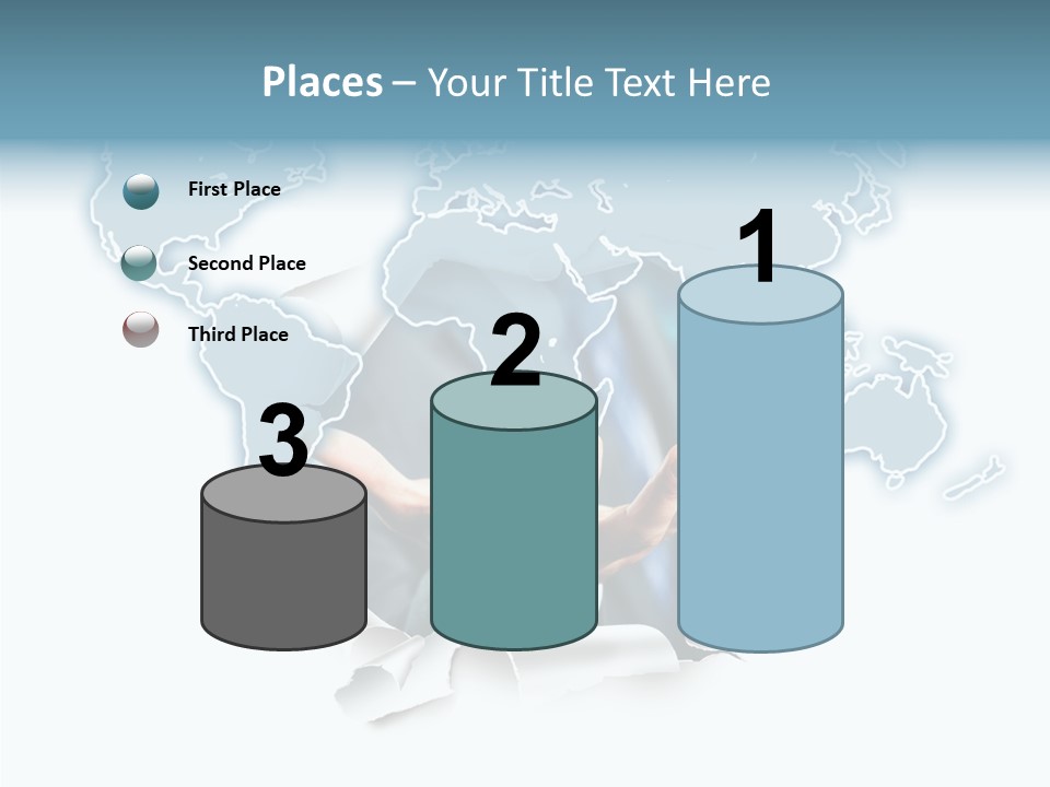Reiseziel Weltweit Handel PowerPoint Template
