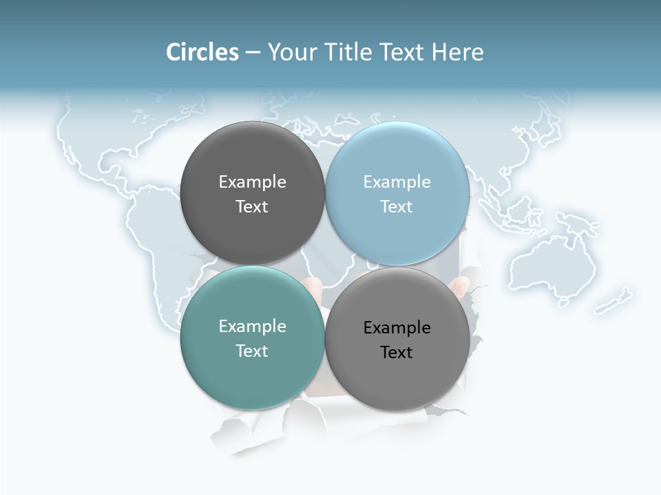 Reiseziel Weltweit Handel PowerPoint Template