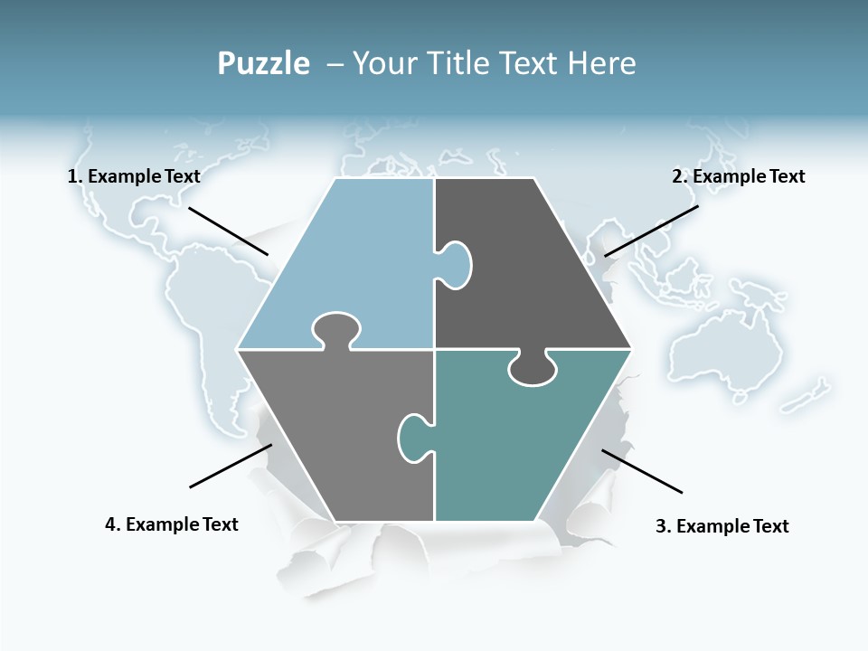 Reiseziel Weltweit Handel PowerPoint Template