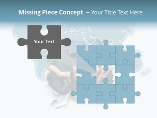 Reiseziel Weltweit Handel PowerPoint Template