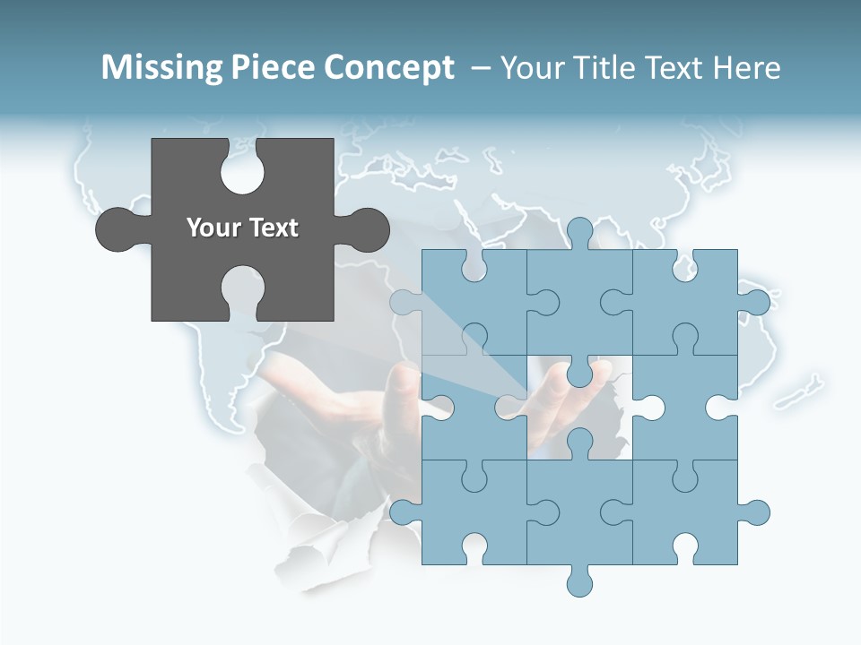 Reiseziel Weltweit Handel PowerPoint Template