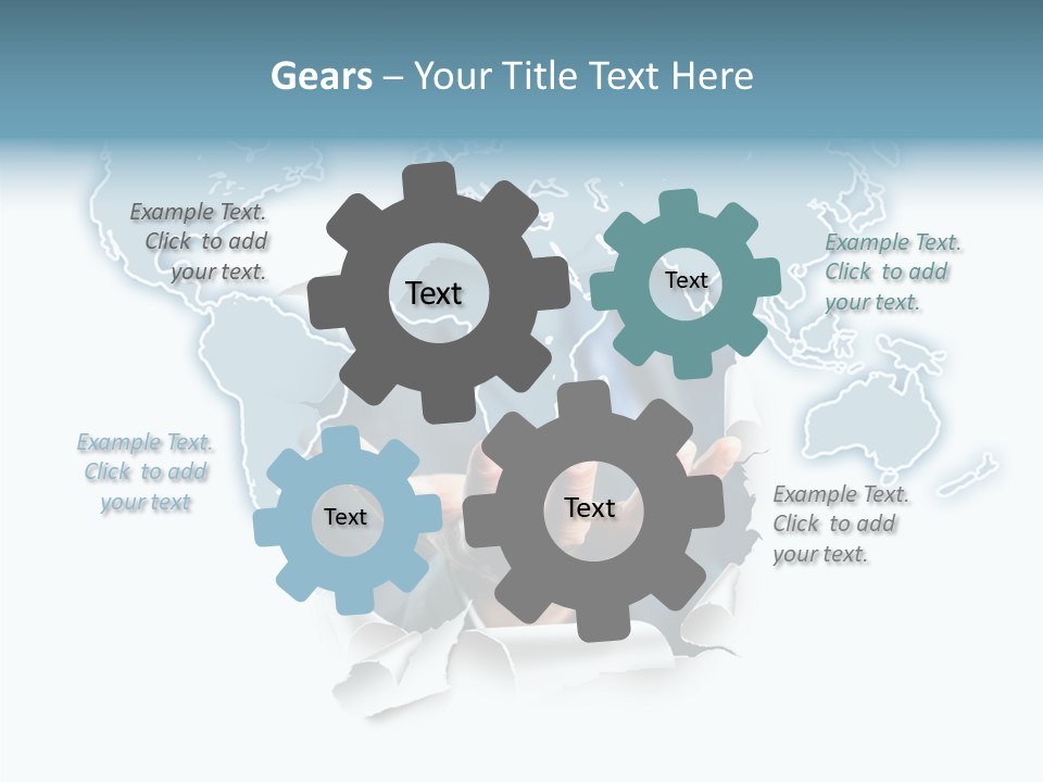 Reiseziel Weltweit Handel PowerPoint Template