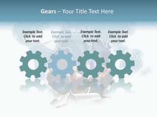 Reiseziel Weltweit Handel PowerPoint Template