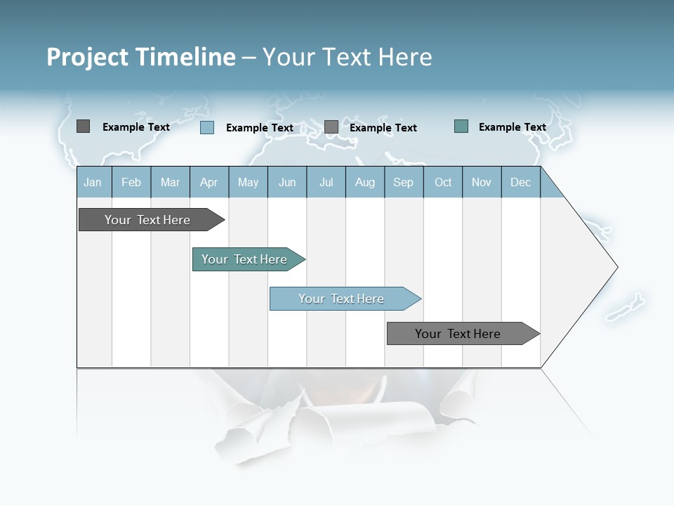 Reiseziel Weltweit Handel PowerPoint Template