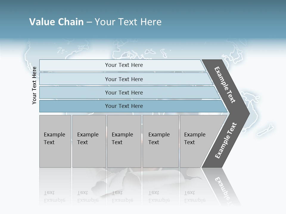 Reiseziel Weltweit Handel PowerPoint Template