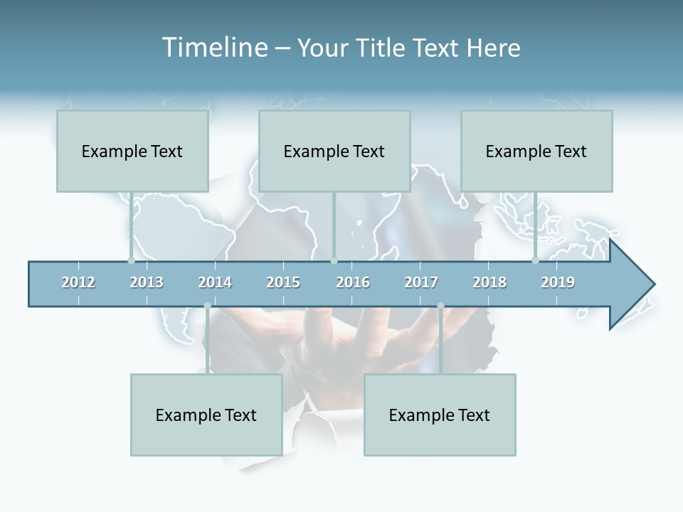 Reiseziel Weltweit Handel PowerPoint Template