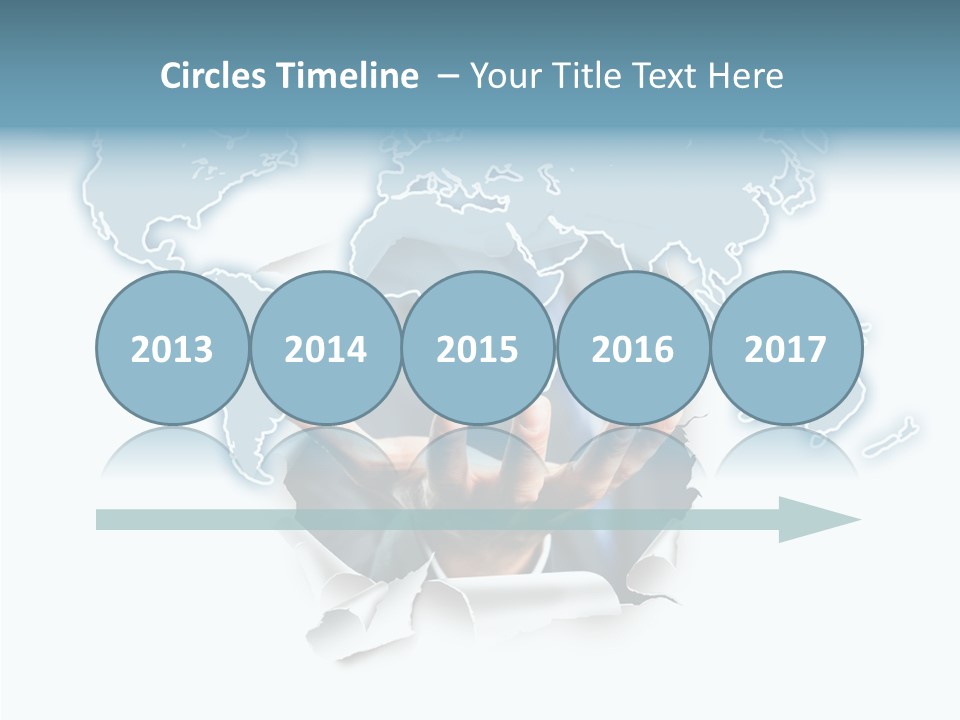 Reiseziel Weltweit Handel PowerPoint Template