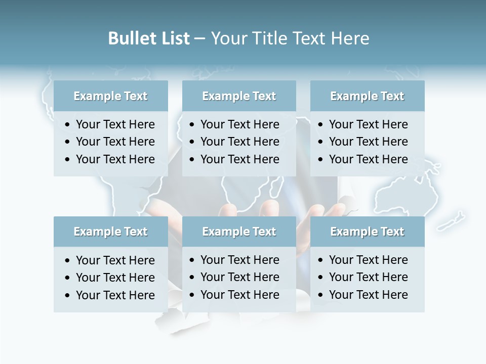 Reiseziel Weltweit Handel PowerPoint Template