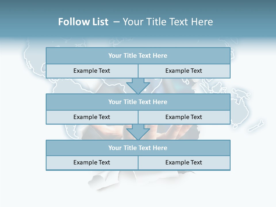Reiseziel Weltweit Handel PowerPoint Template