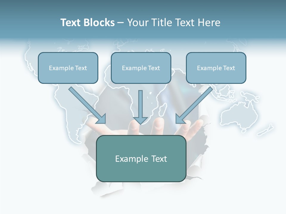 Reiseziel Weltweit Handel PowerPoint Template