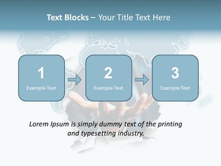 Reiseziel Weltweit Handel PowerPoint Template