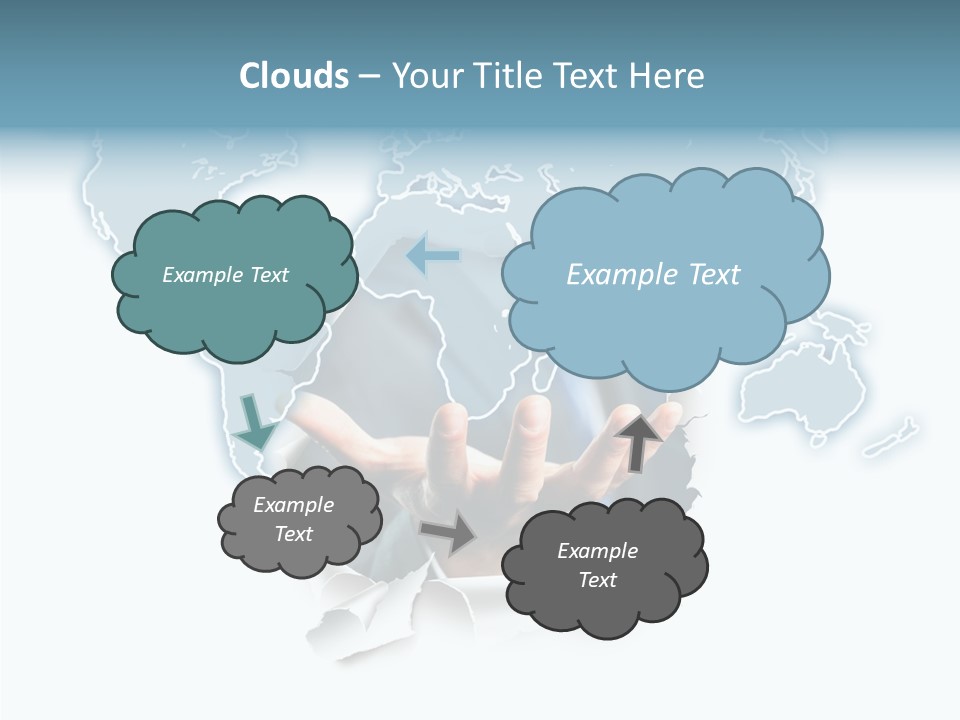 Reiseziel Weltweit Handel PowerPoint Template