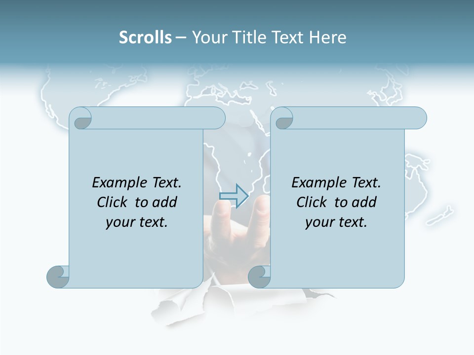 Reiseziel Weltweit Handel PowerPoint Template