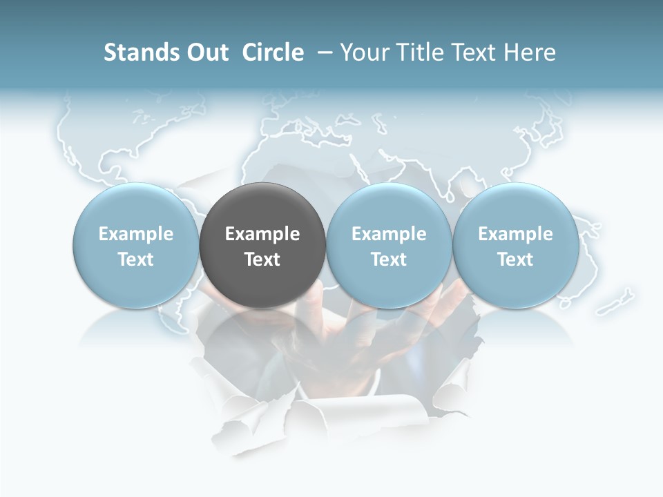 Reiseziel Weltweit Handel PowerPoint Template