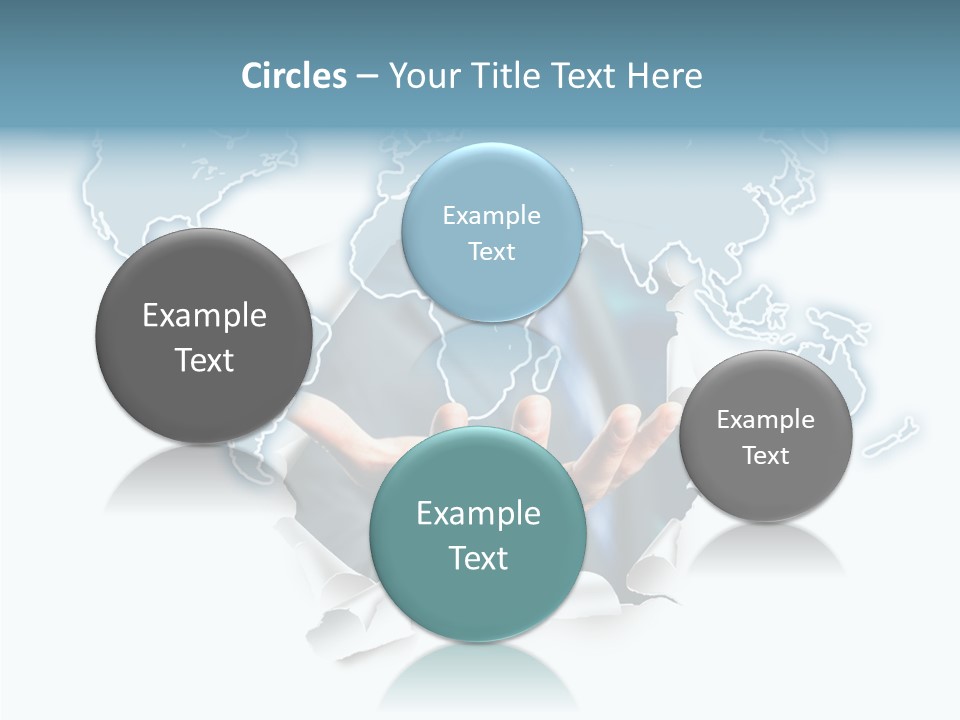 Reiseziel Weltweit Handel PowerPoint Template