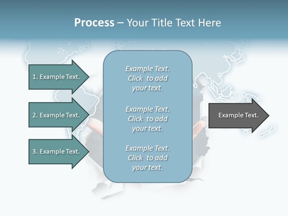 Reiseziel Weltweit Handel PowerPoint Template