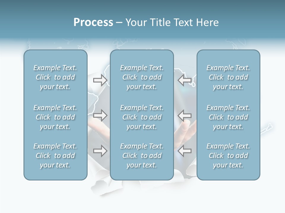 Reiseziel Weltweit Handel PowerPoint Template